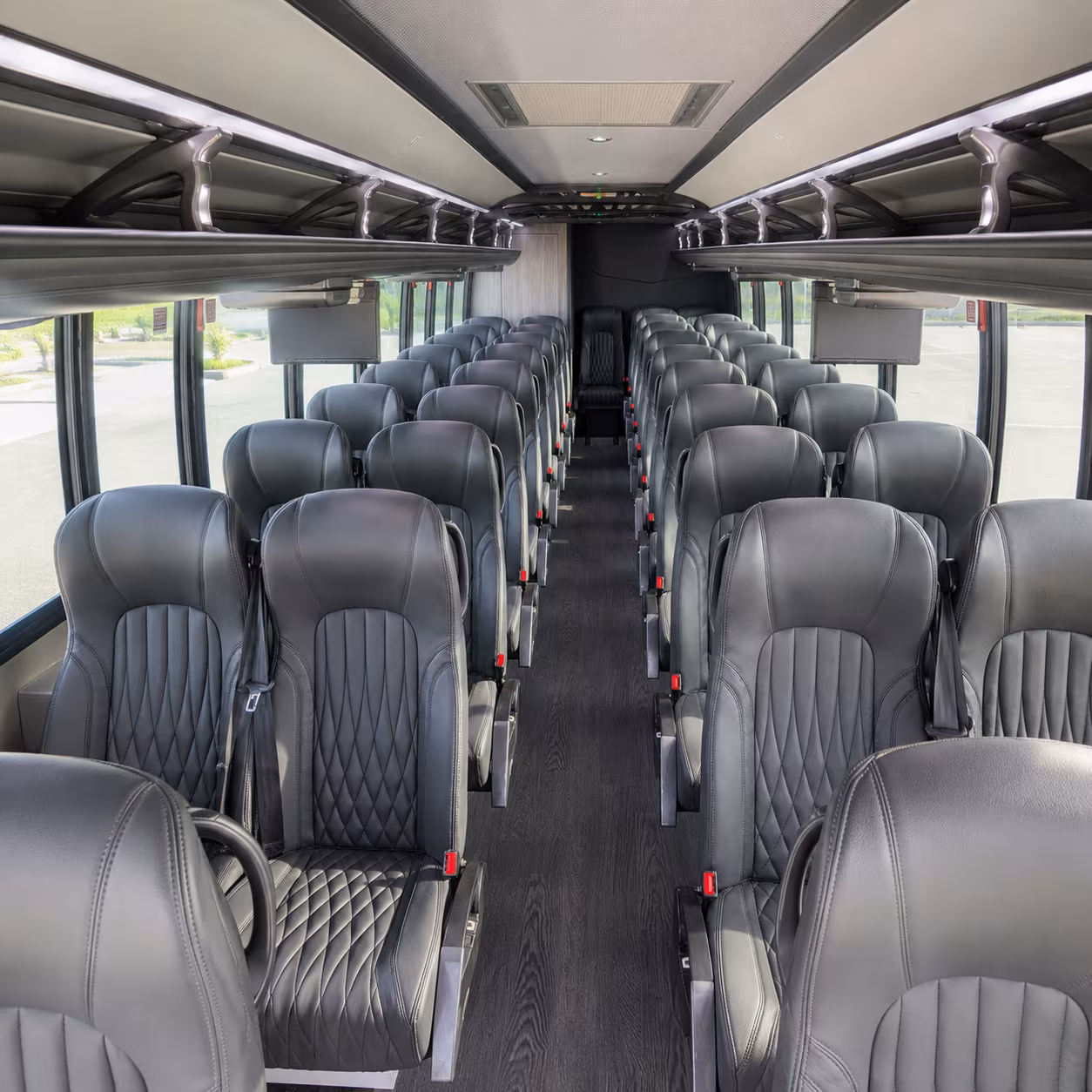 15-35 Passenger Minibus Interior