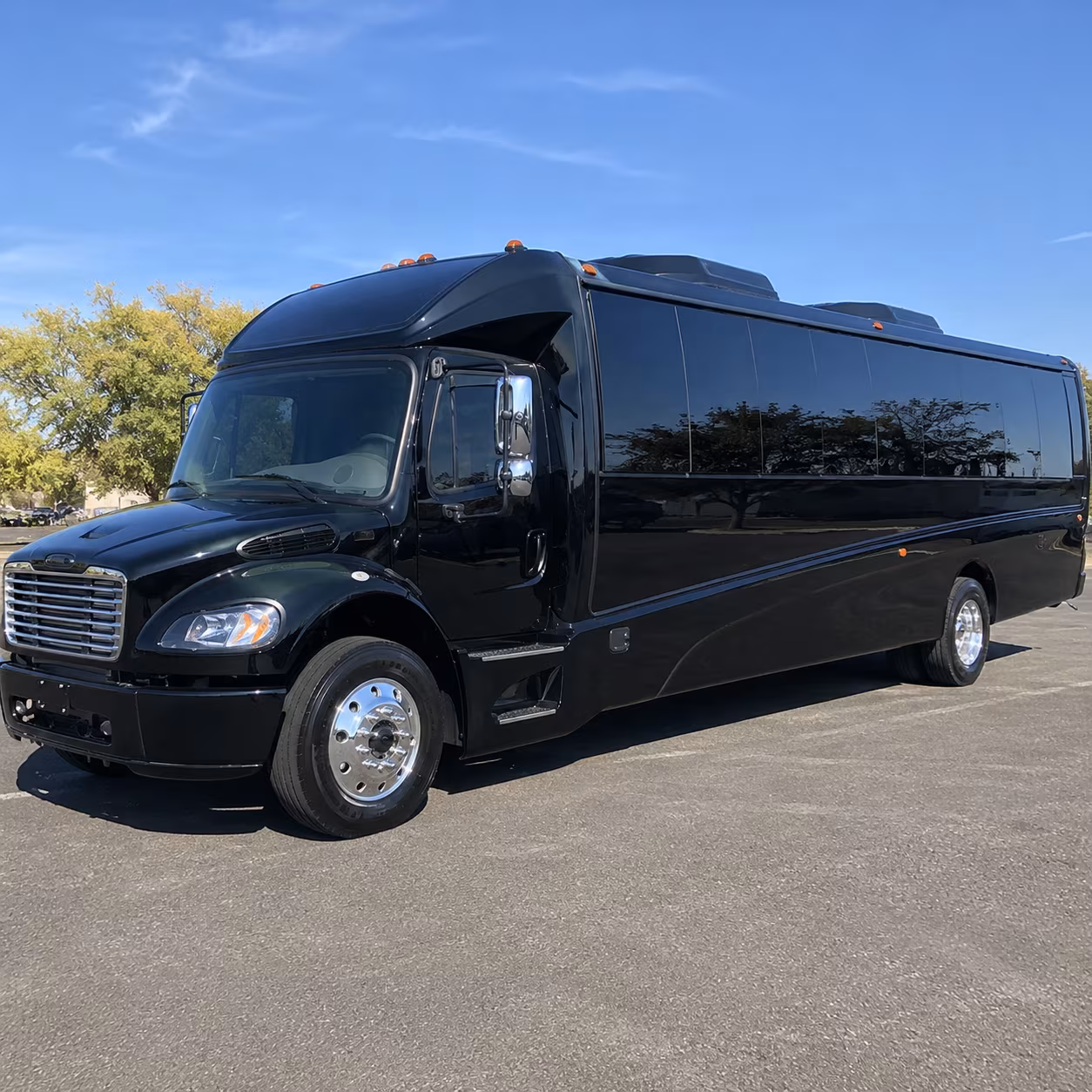 Hollywood Airport Shuttle & Transportation party bus exterior