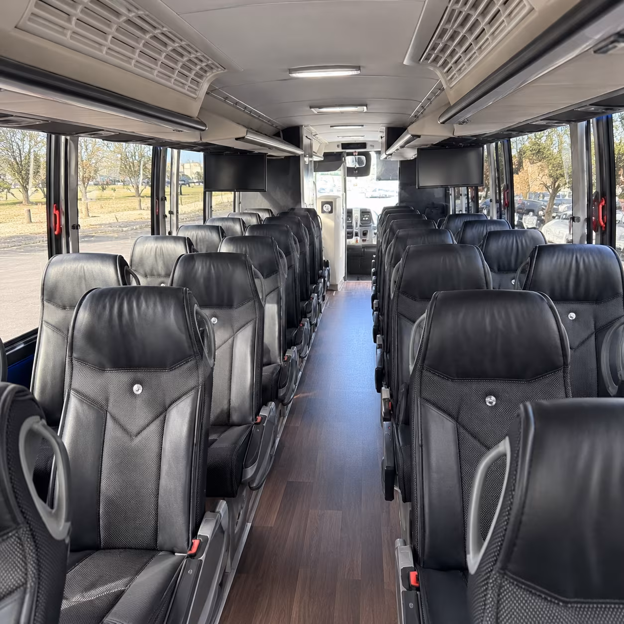 Hollywood Airport Shuttle & Transportation party bus exterior