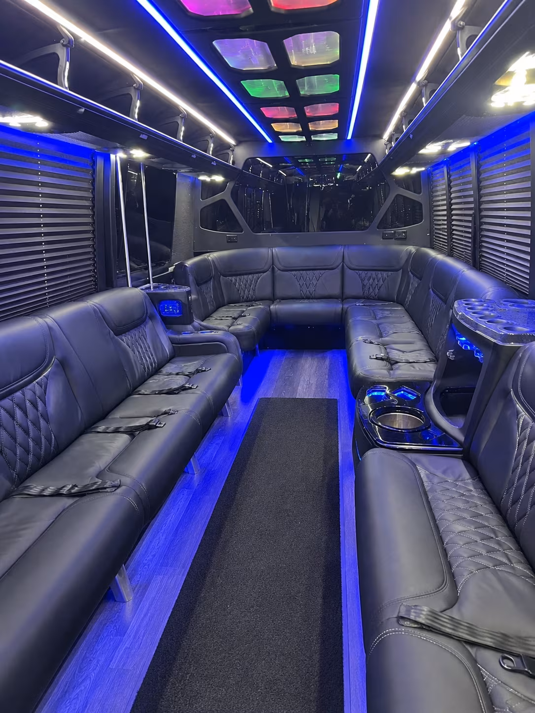 Hollywood Bachelor & Bachelorette Transportation party bus exterior