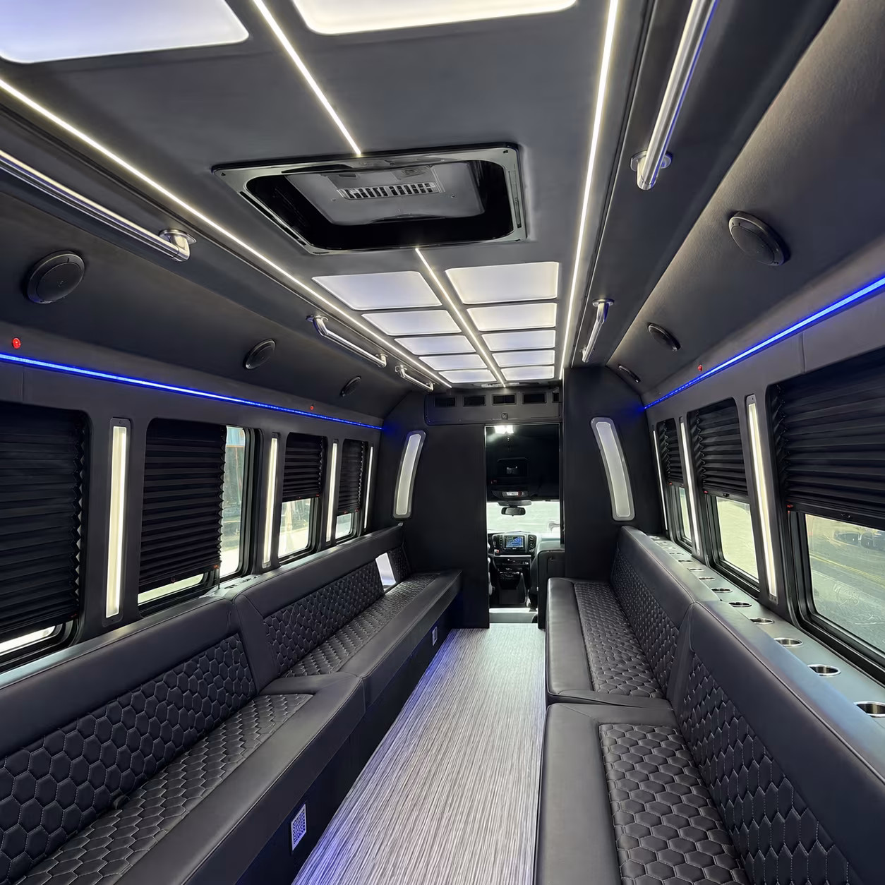 Hollywood Concert & Music Festival Transportation party bus exterior