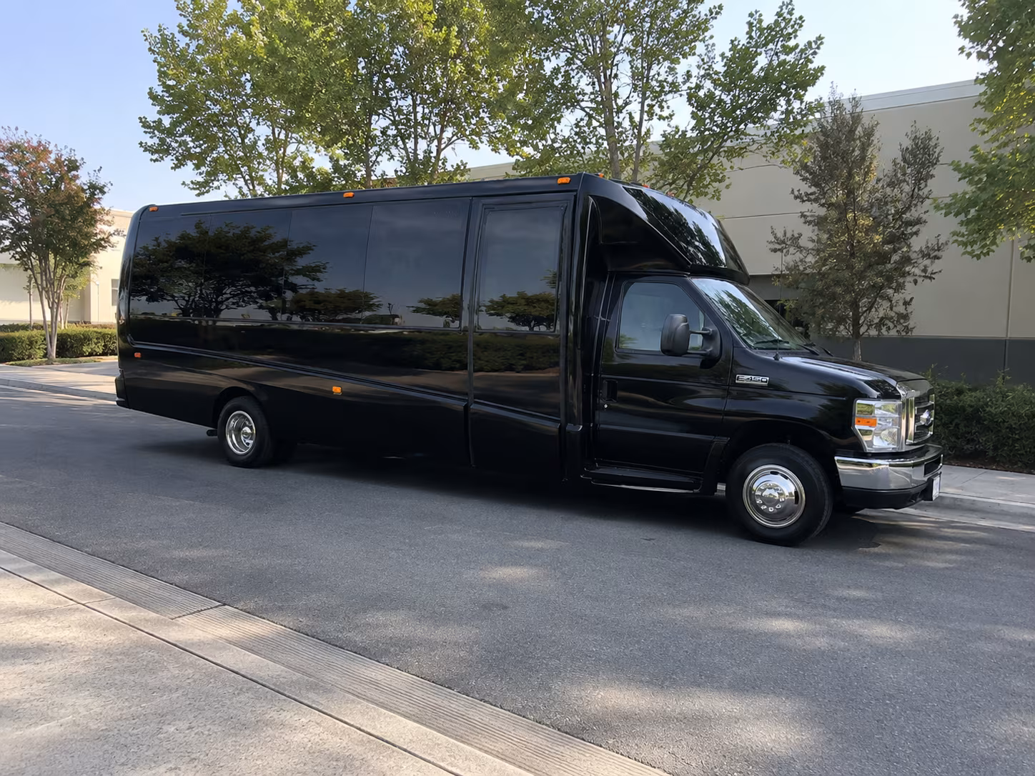 Hollywood Concert & Music Festival Transportation party bus exterior