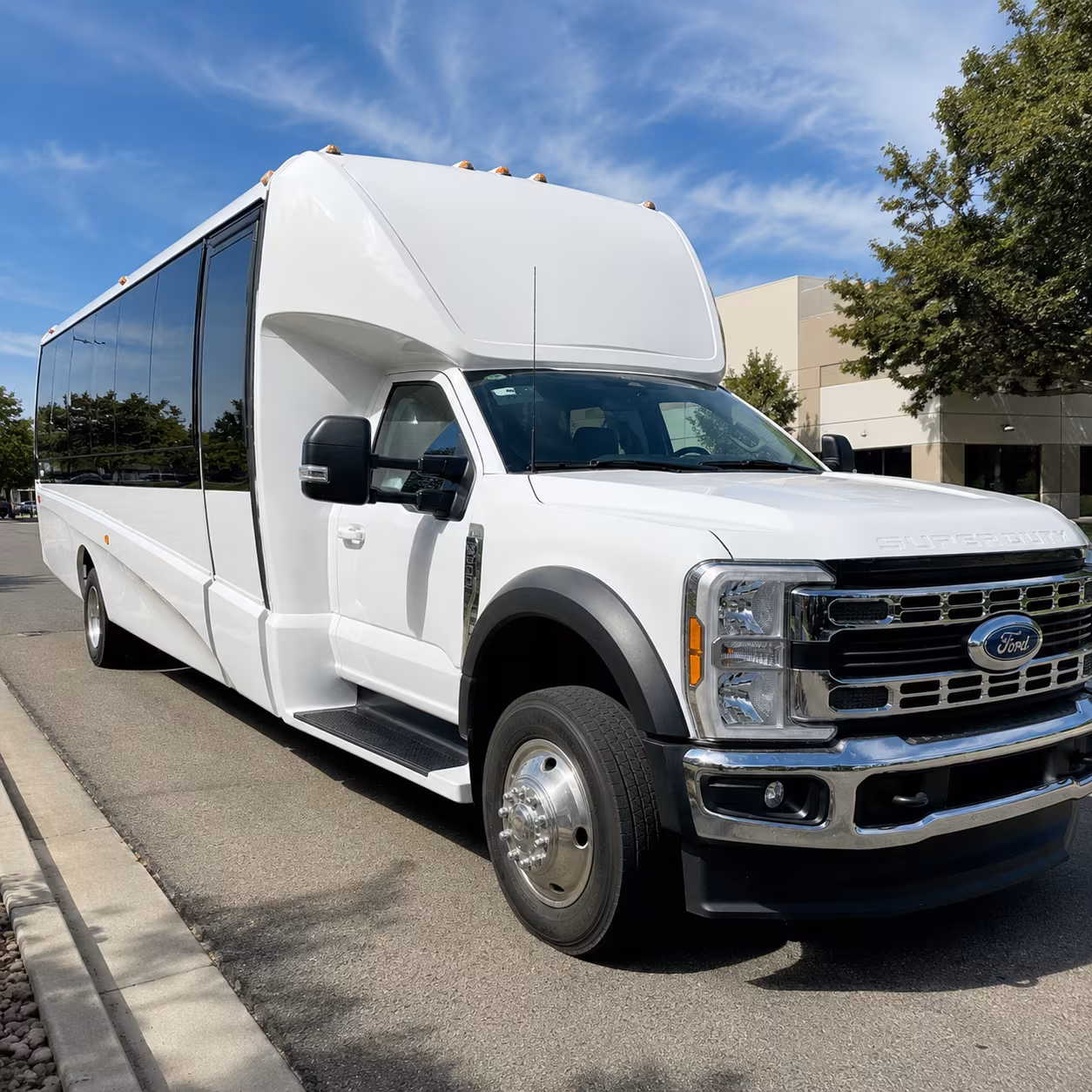 Hollywood Corporate Transportation party bus exterior