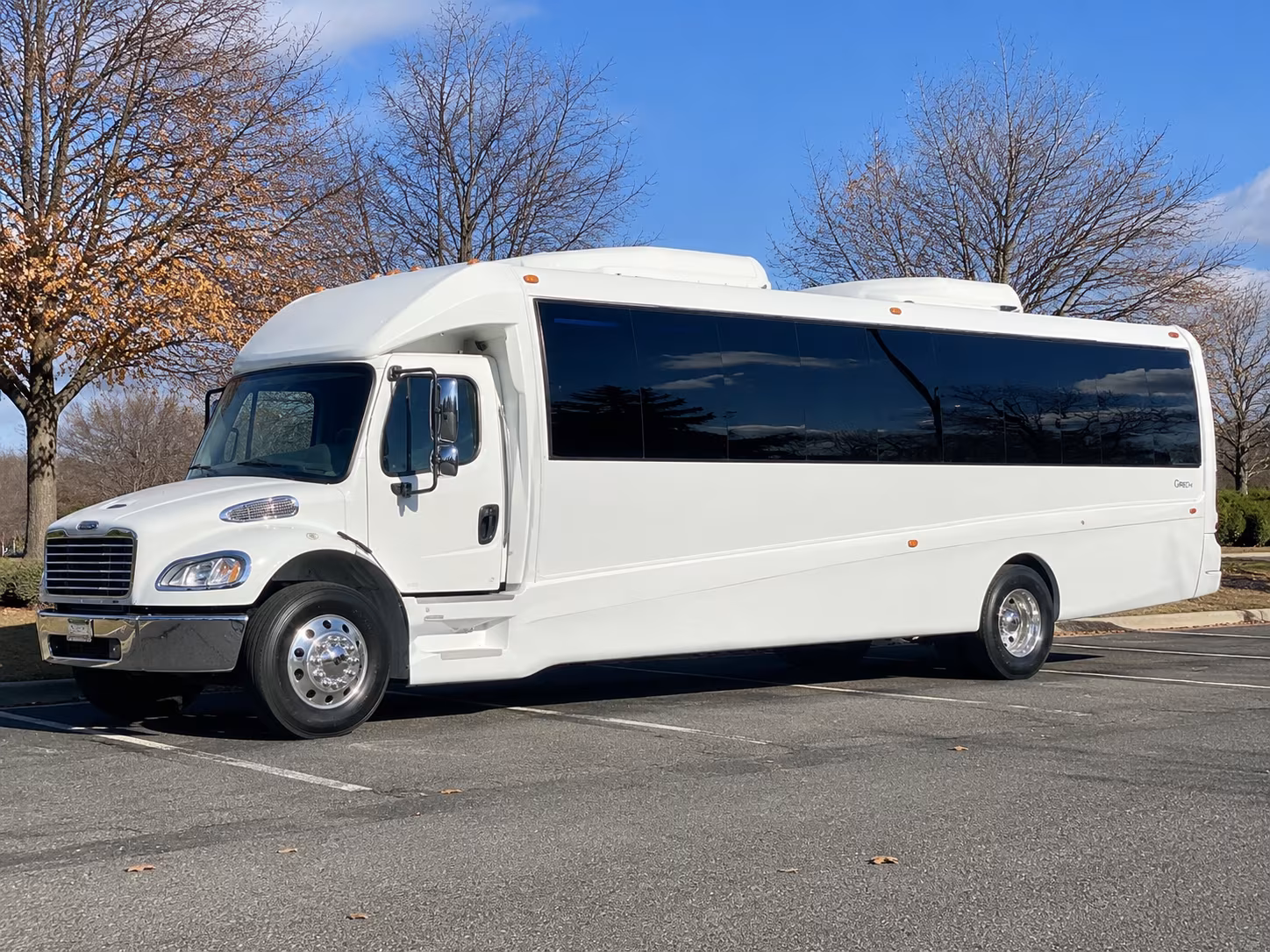 Hollywood Private Event Transportation party bus exterior