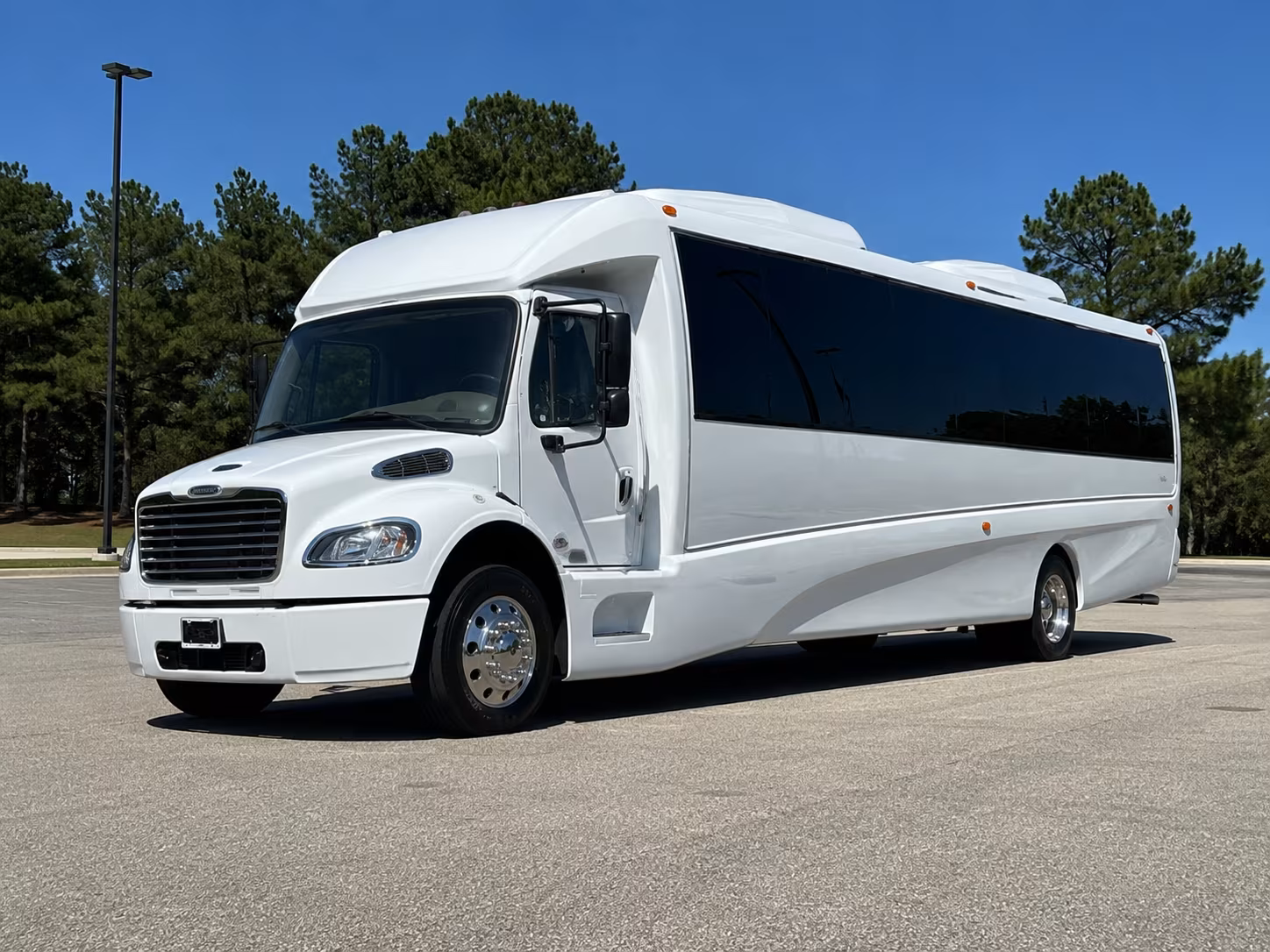 Hollywood Prom & Homecoming Transportation party bus interior