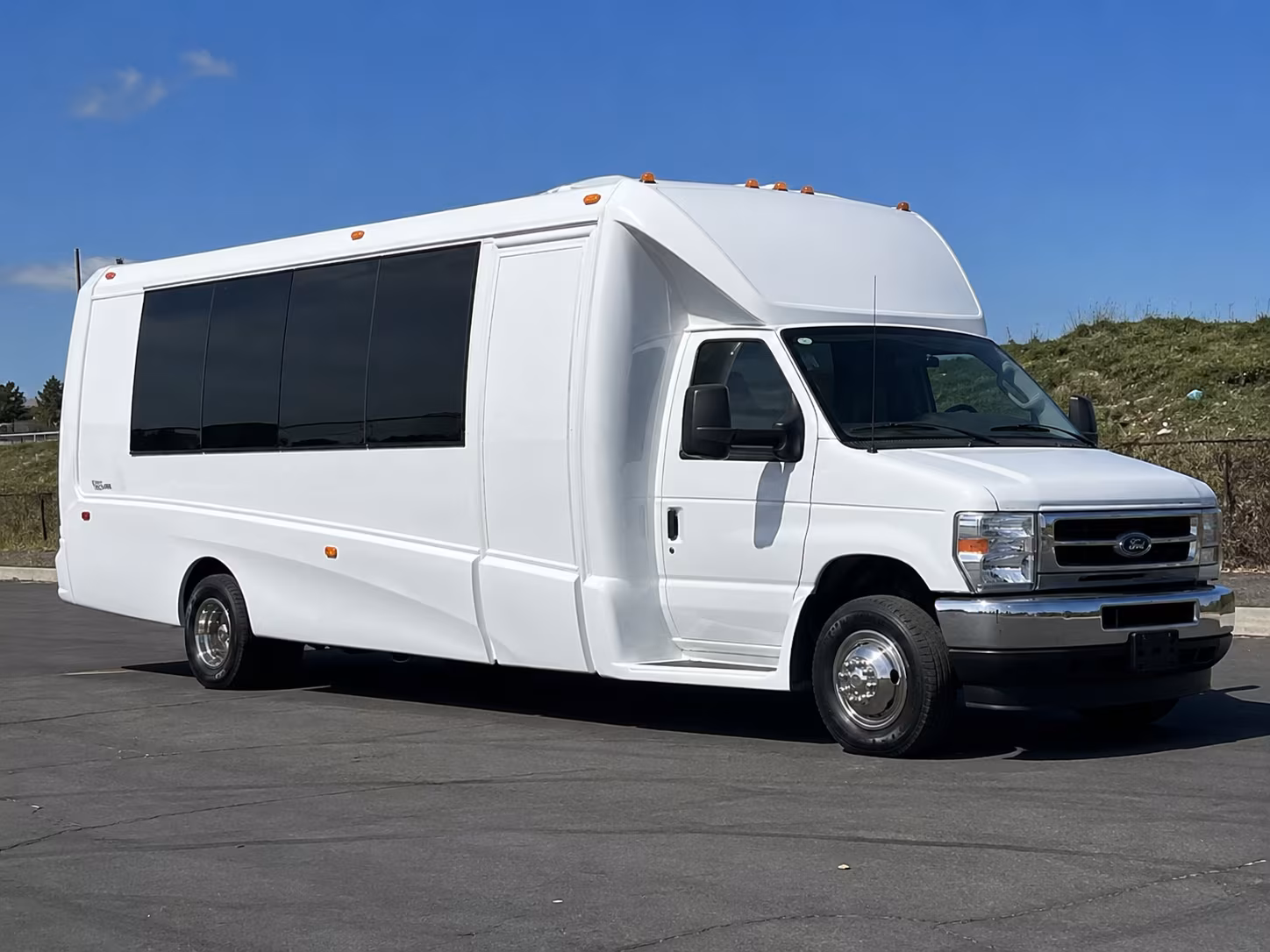 Hollywood Wedding Transportation party bus exterior