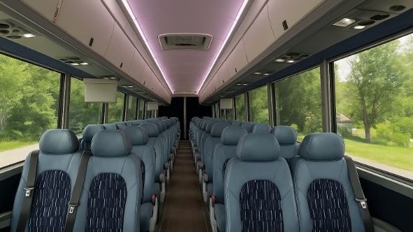 20 Passenger Minibus Interior