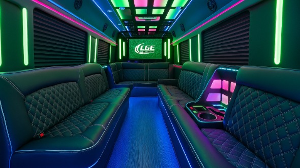 fort lauderdale 20 passenger party bus