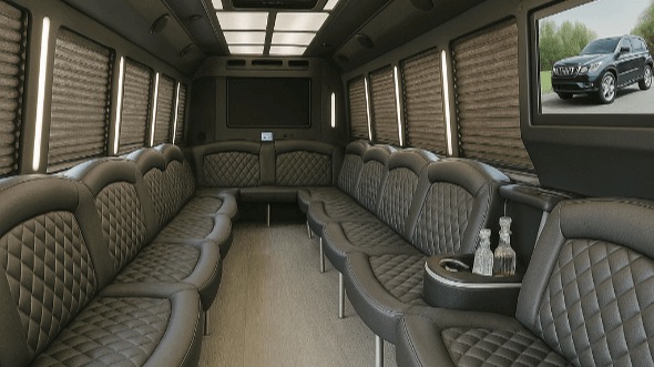 hollywood 30 passenger party bus rental